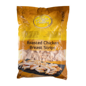 Roasted chicken breast strips 2,5 kg