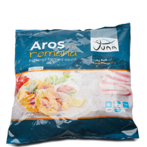 Inktvis ringen gepanneerd 500 gram